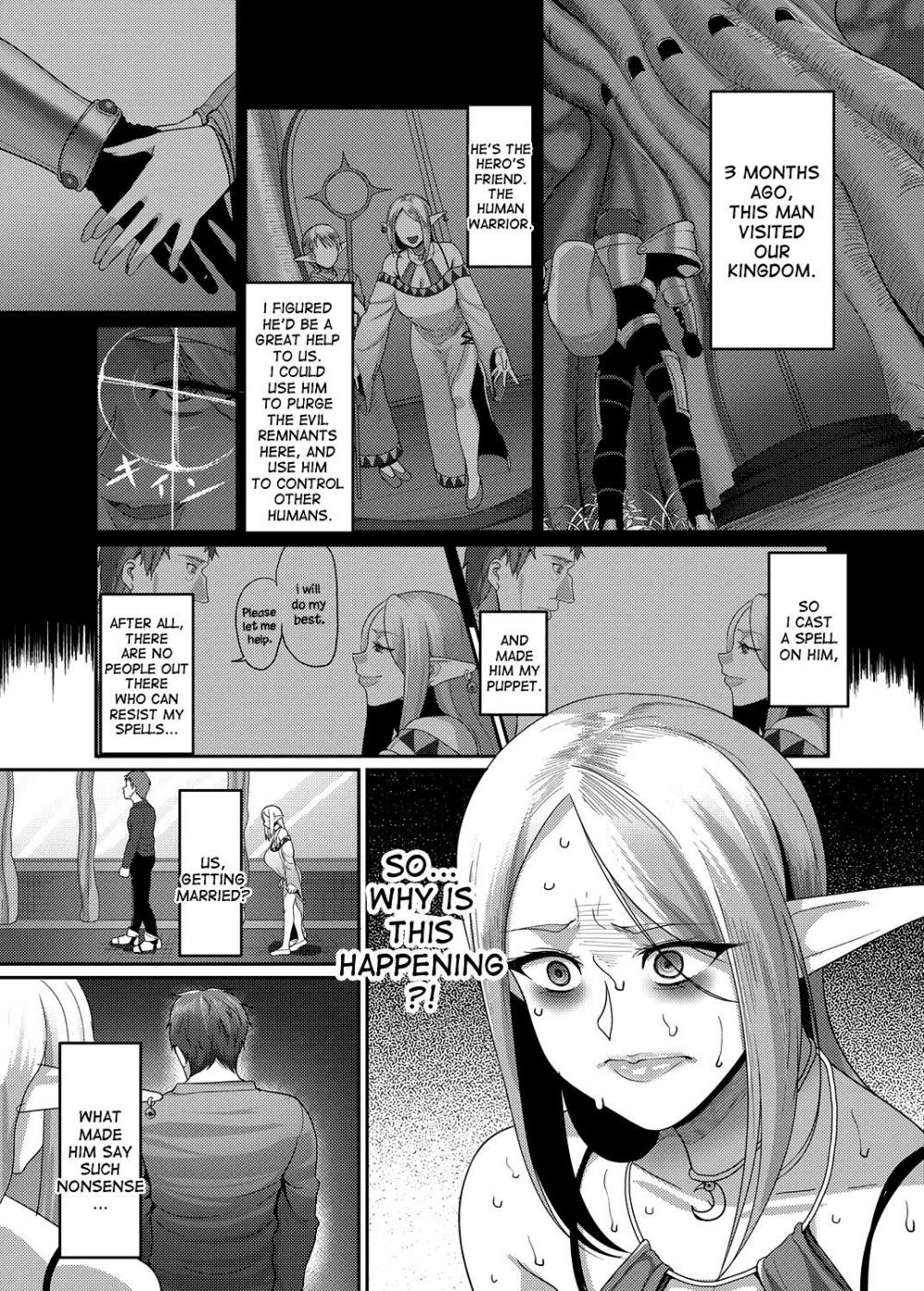 Hentai Manga Comic-Force Married With A Haughty Elf!!-Chapter 1-5